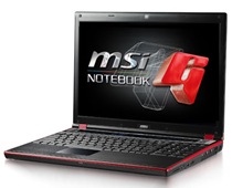 MSI GT627 Gaming Laptop Technical Specifications