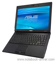 ASUS B80A Business Notebook Technical Specifications