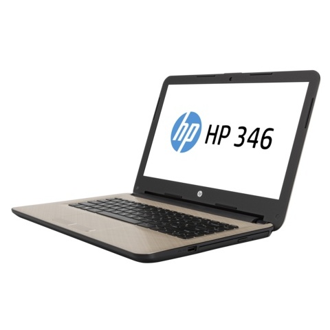 HP 346 G3 Notebook PC, Left Facing with HP Branded Screen